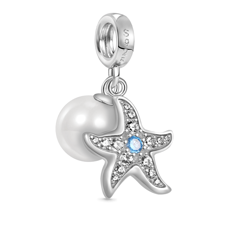 Starfish Pearl Pendant
