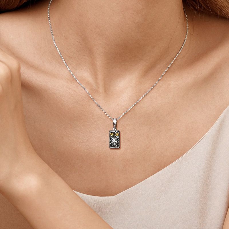 Strength Tarot Pendant