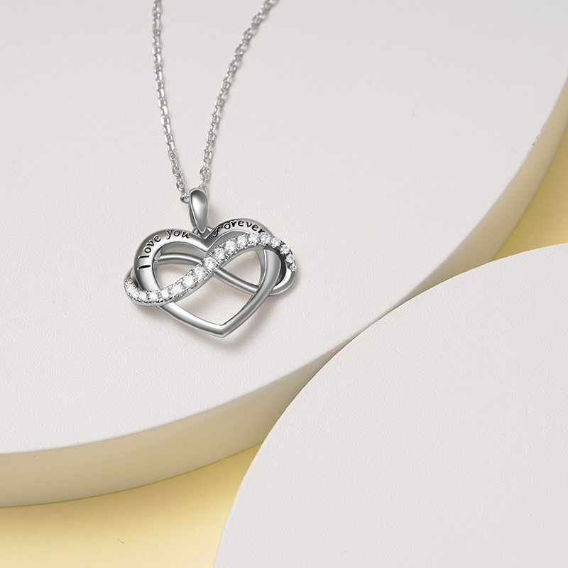 Infinite love Heart Necklace