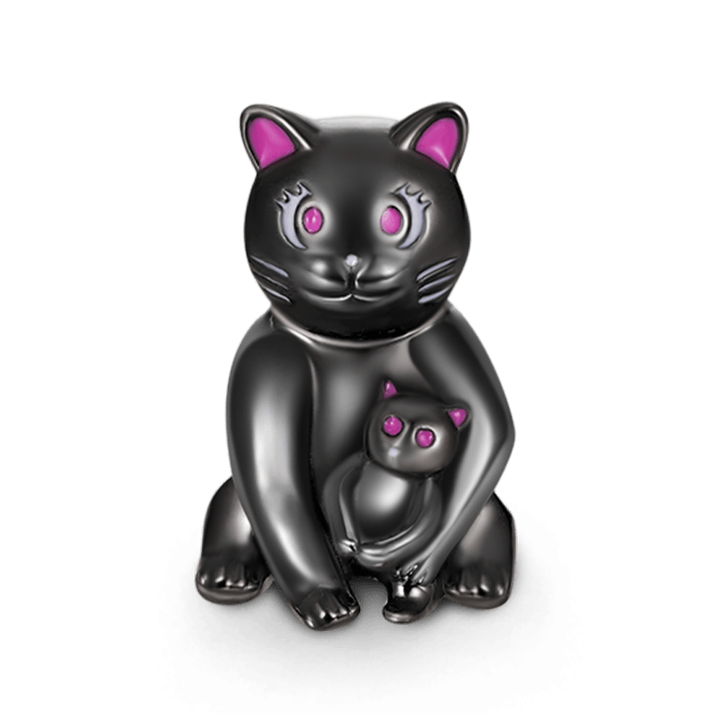 Black Cat& Baby Charm