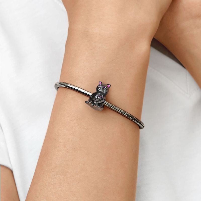 Black Cat& Baby Charm