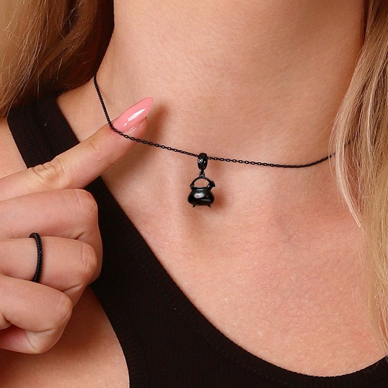 Witch Cauldron Pendant
