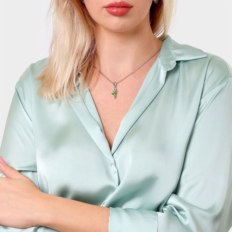 Lily of the Valley Pendant