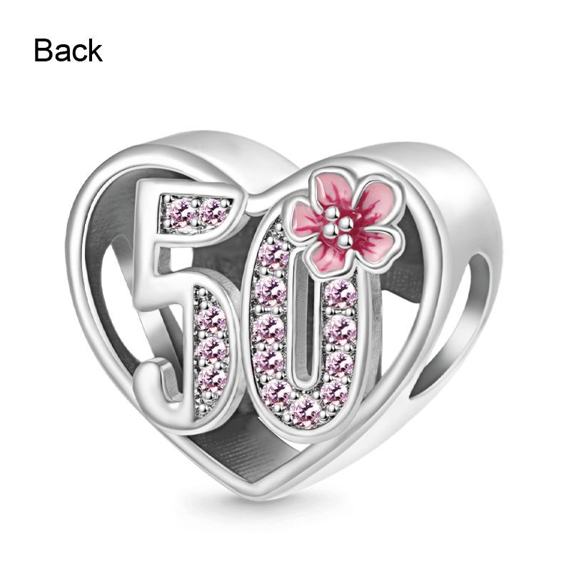 50th Birthday Charm