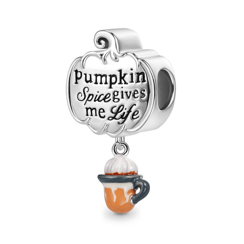 Pumpkin Spice Latte Charm