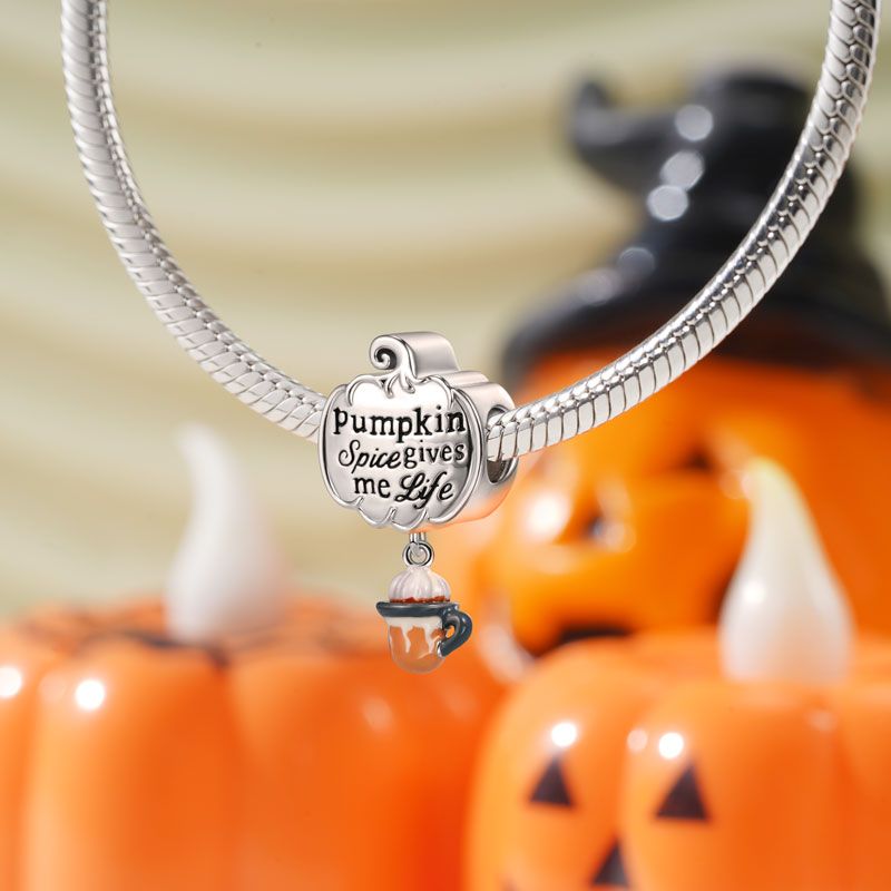 Pumpkin Spice Latte Charm