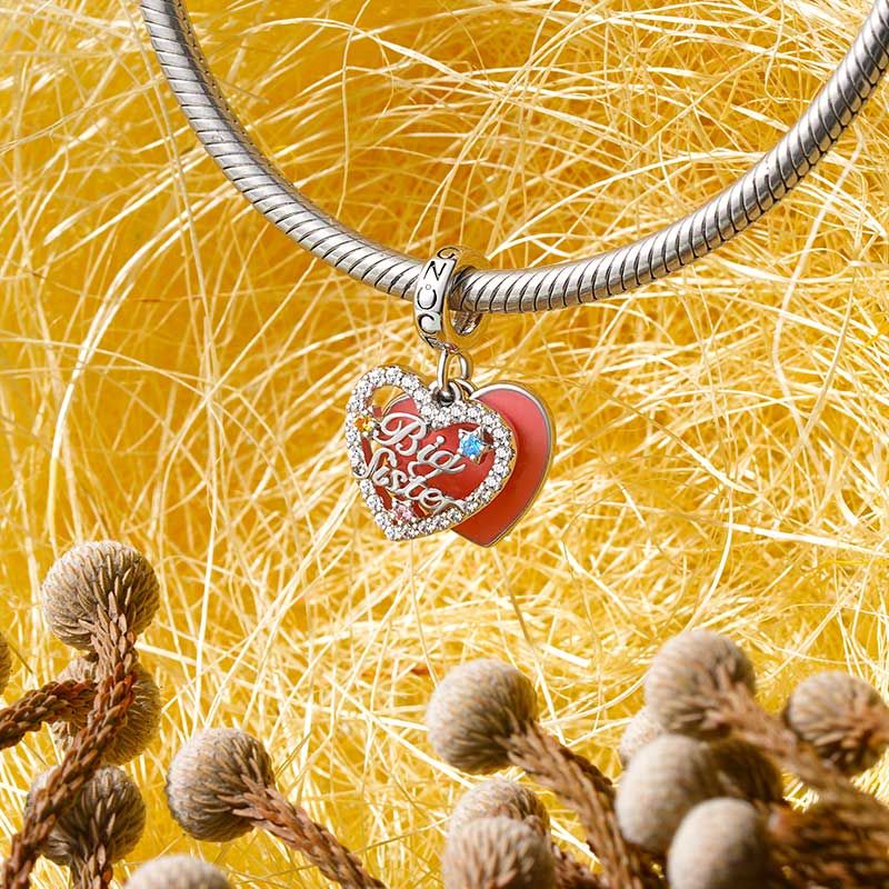 Big Sister Heart Pendant