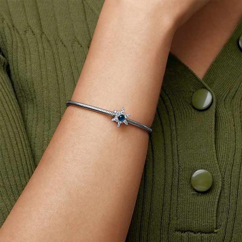 Anxiety Snowflake Mood Charm