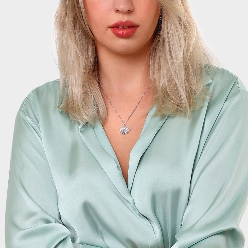 Conch Musical Note Necklace