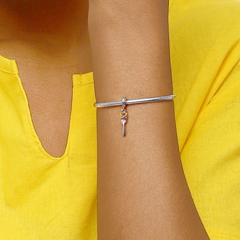 Fork & Pasta Pendant