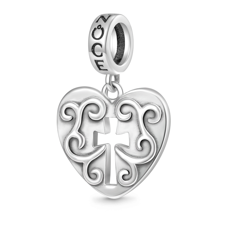 Crosslet Heart Pendant