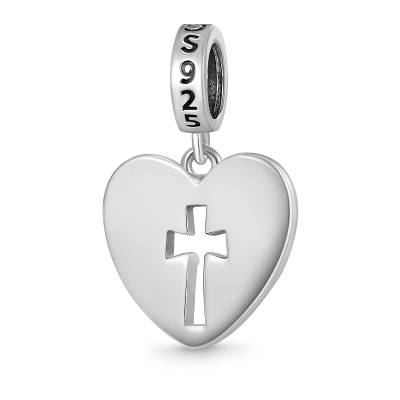Crosslet Heart Pendant