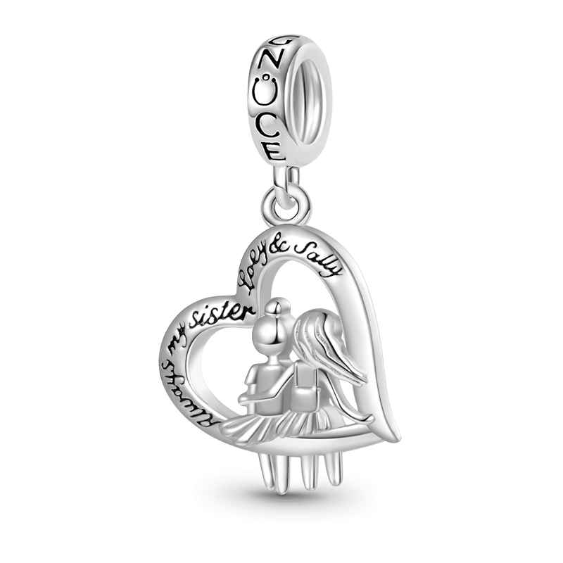 Sister Love Engravable Pendant