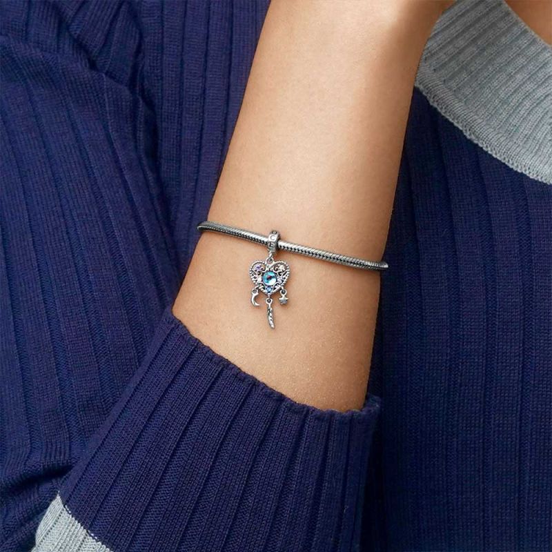 Dream Catcher Heart Pendant