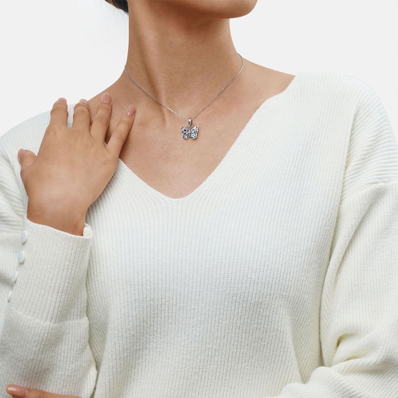 Flying Butterfly Pendant