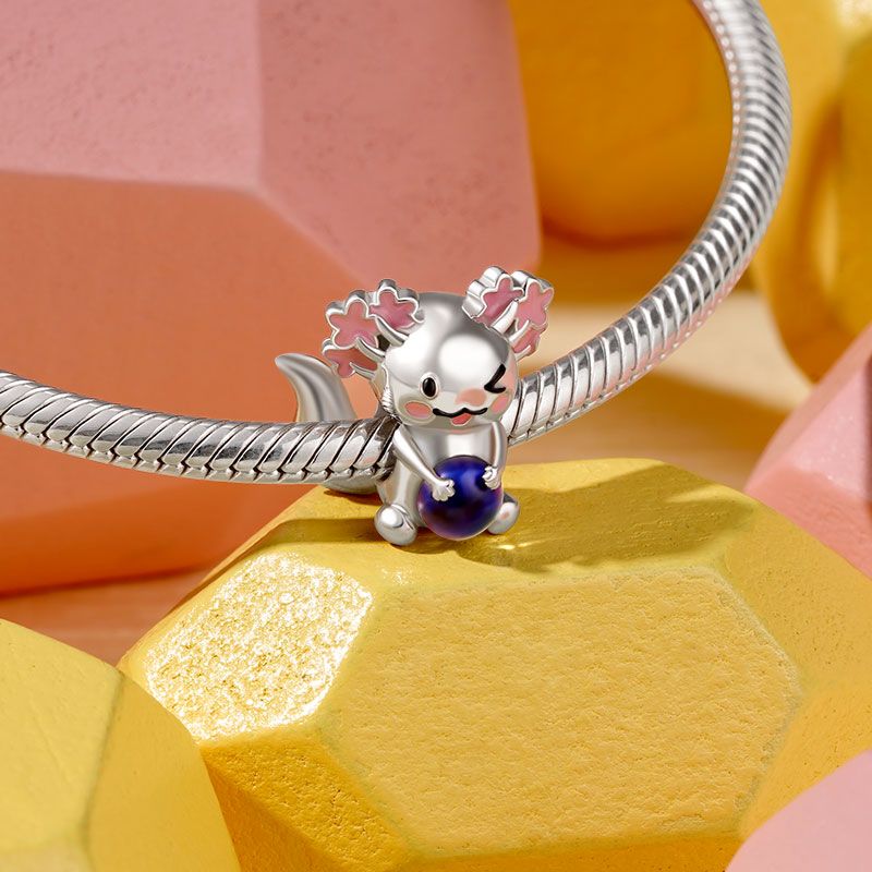 Mexican Axolotl Mood Charm