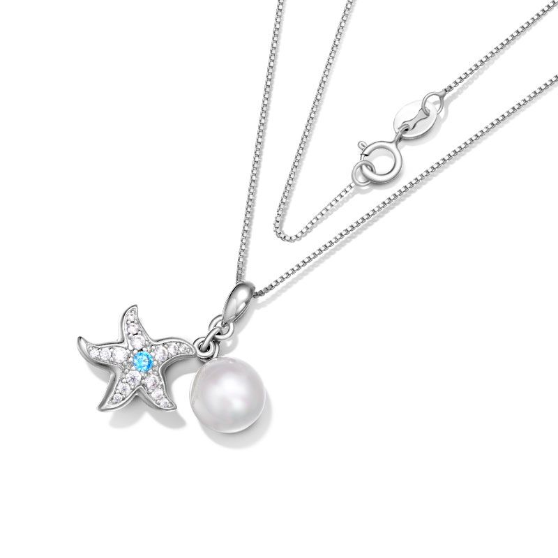 Starfish Pearl Necklace