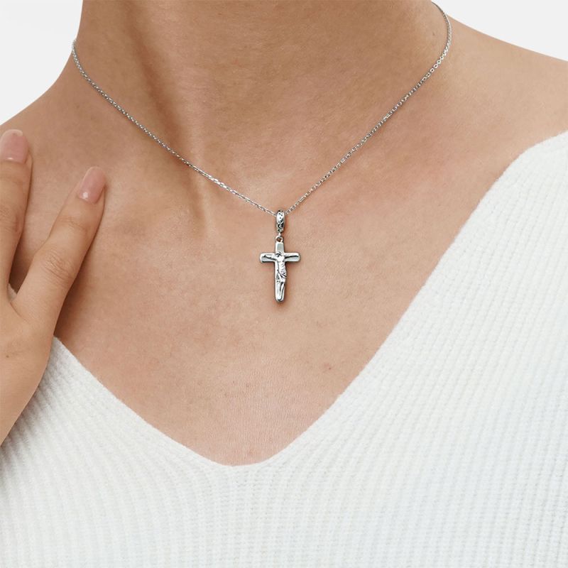 Cross with Jesus Christ Pendant