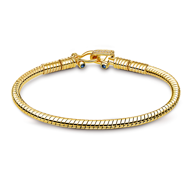 Foldover Buckle Snake Bracelet