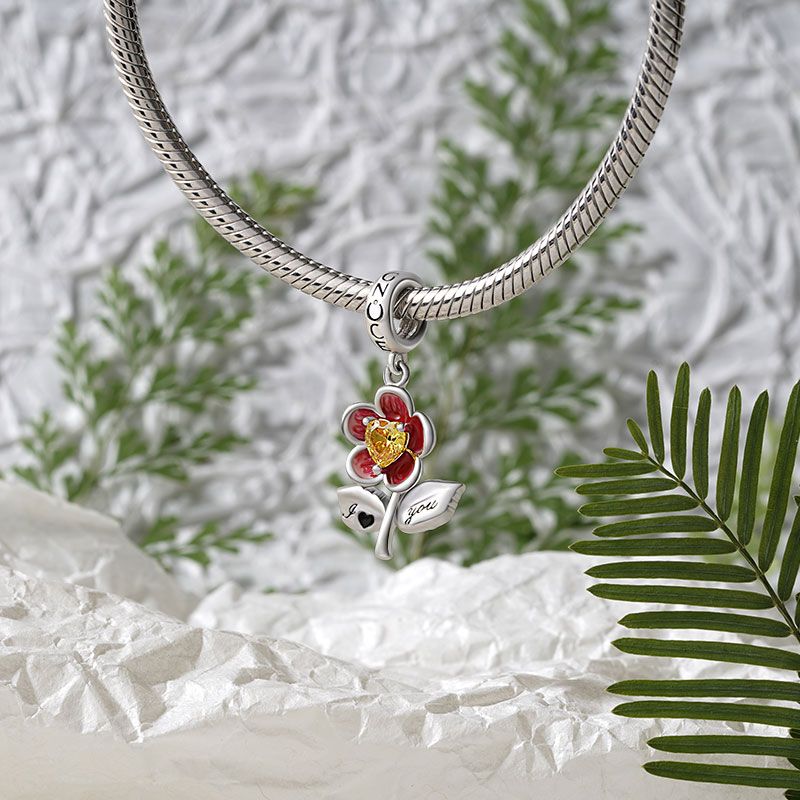 I love you Blossom Pendant