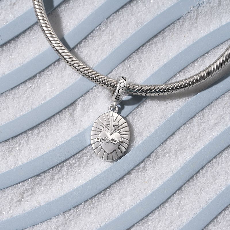 Radiant Sacred Heart Pendant