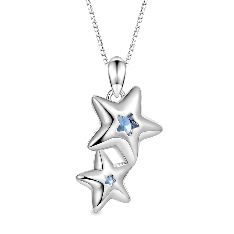 Double Star Necklace
