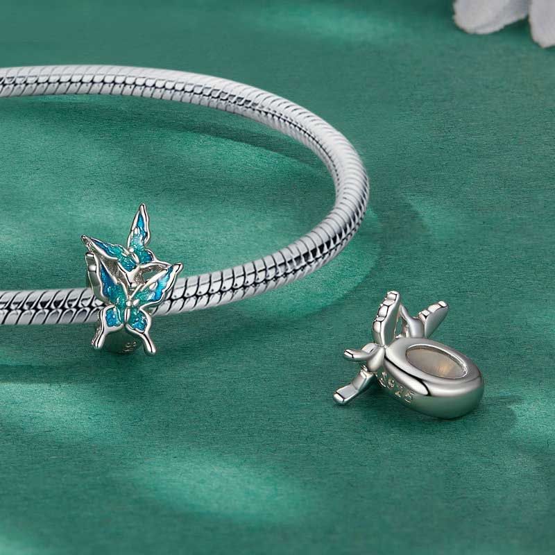 Blue Butterflies Stopper