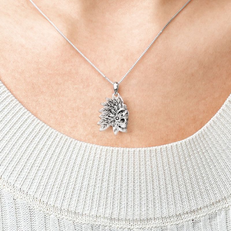 Indian Skull Necklace