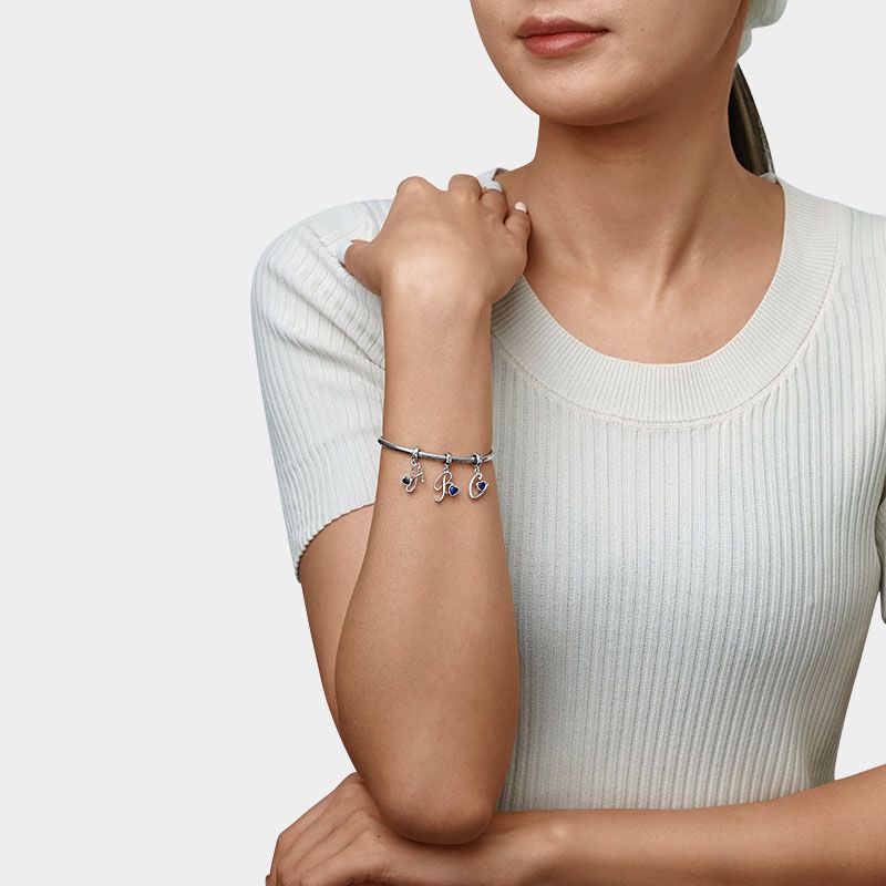 Initial Letter Mood Pendant