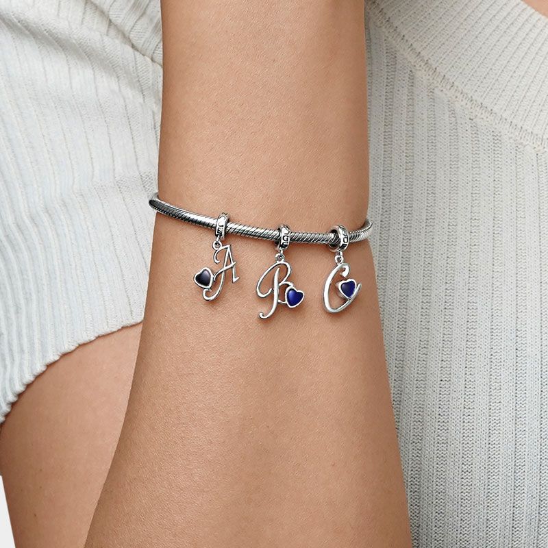 Initial Letter Mood Pendant