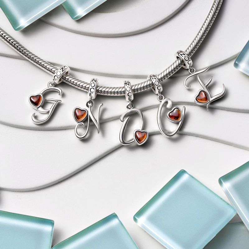 Initial Letter Mood Pendant