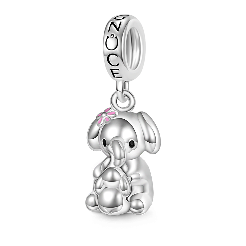 Elephant & Baby Pendant