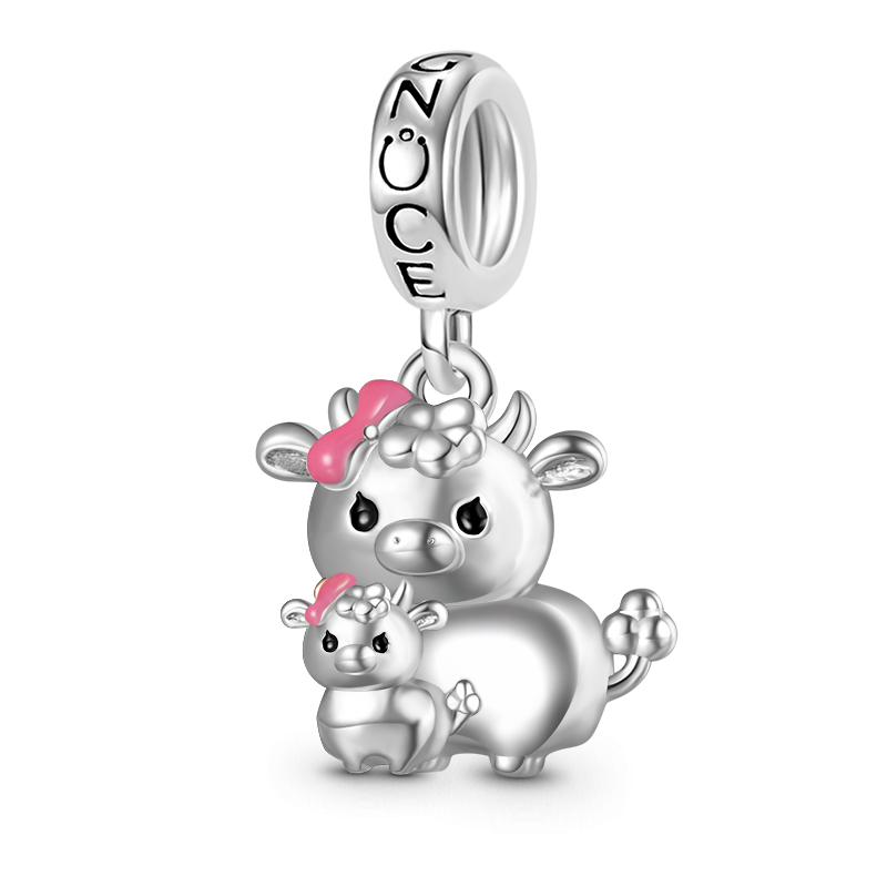 Cow & Baby Pendant