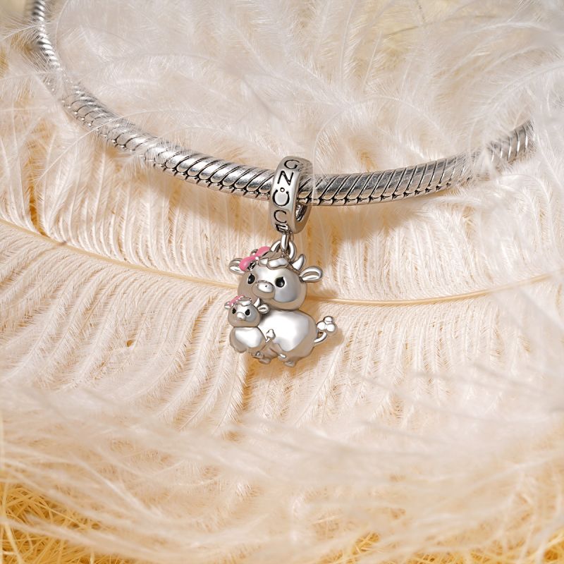 Cow & Baby Pendant