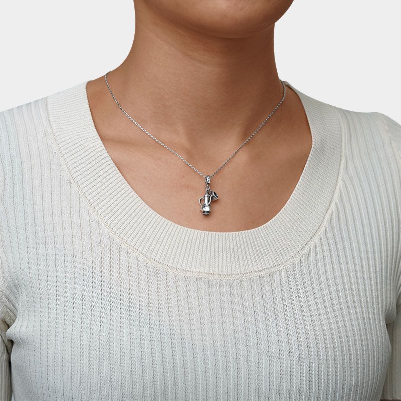 Coffee Pot Pendant