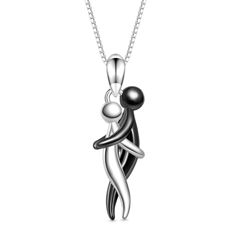 Lover Embraces Necklace