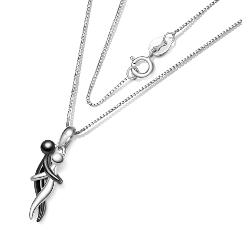 Lover Embraces Necklace