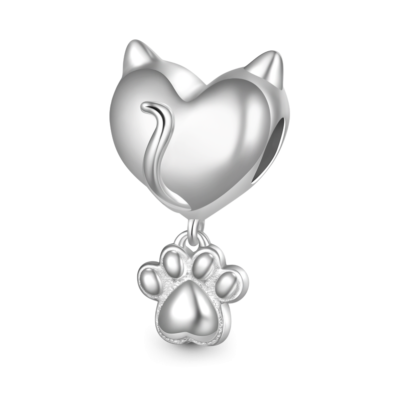 Cat Mom Mood Charm