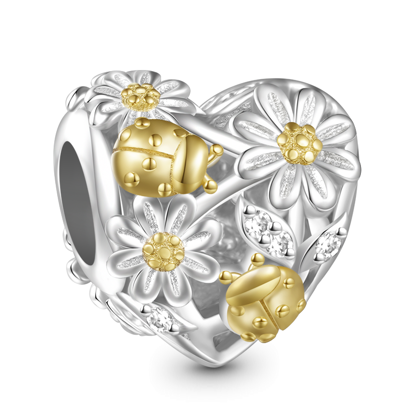 Daisy Ladybug Charm
