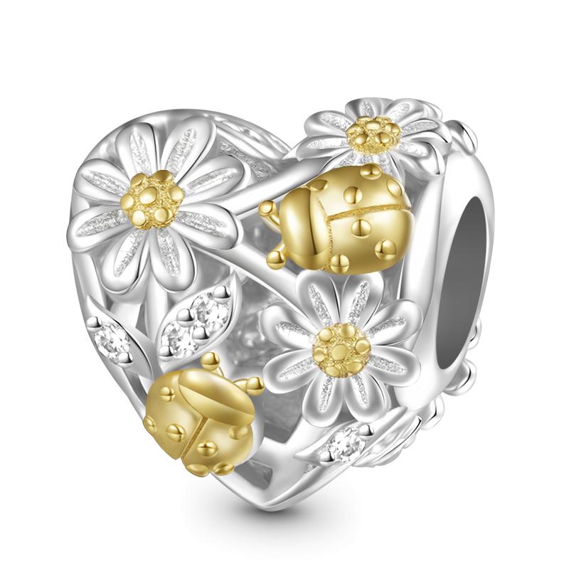 Daisy Ladybug Charm