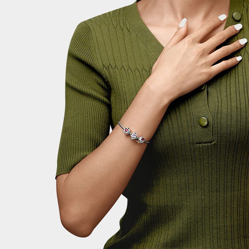 Lucky Knot Birthstone Charm