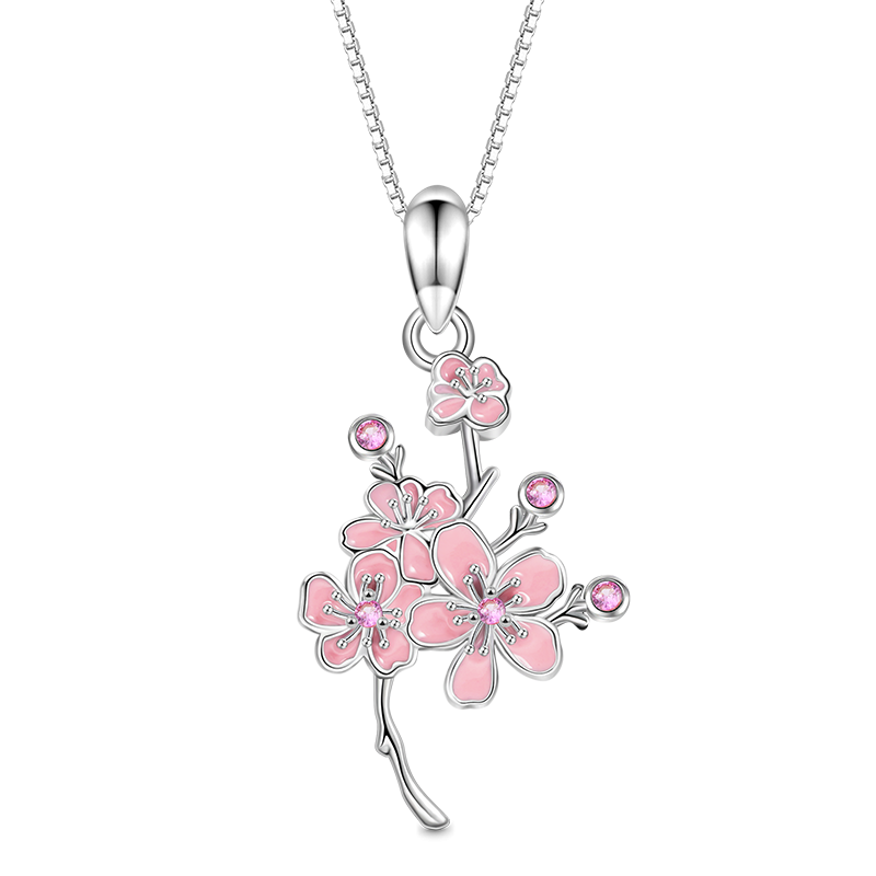 Cherry Blossoms Necklace