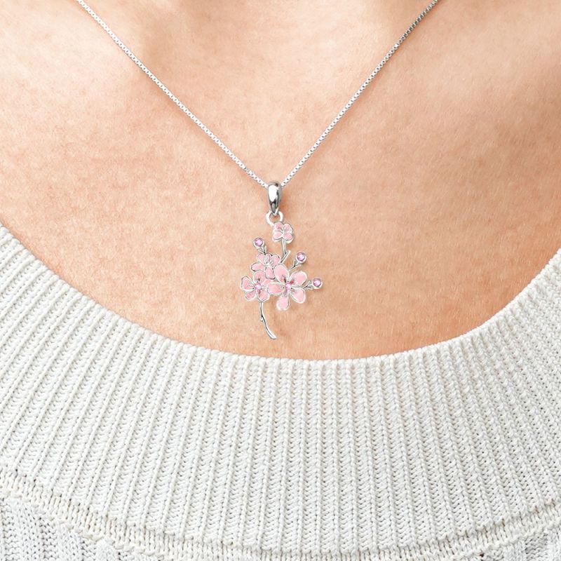 Cherry Blossoms Necklace