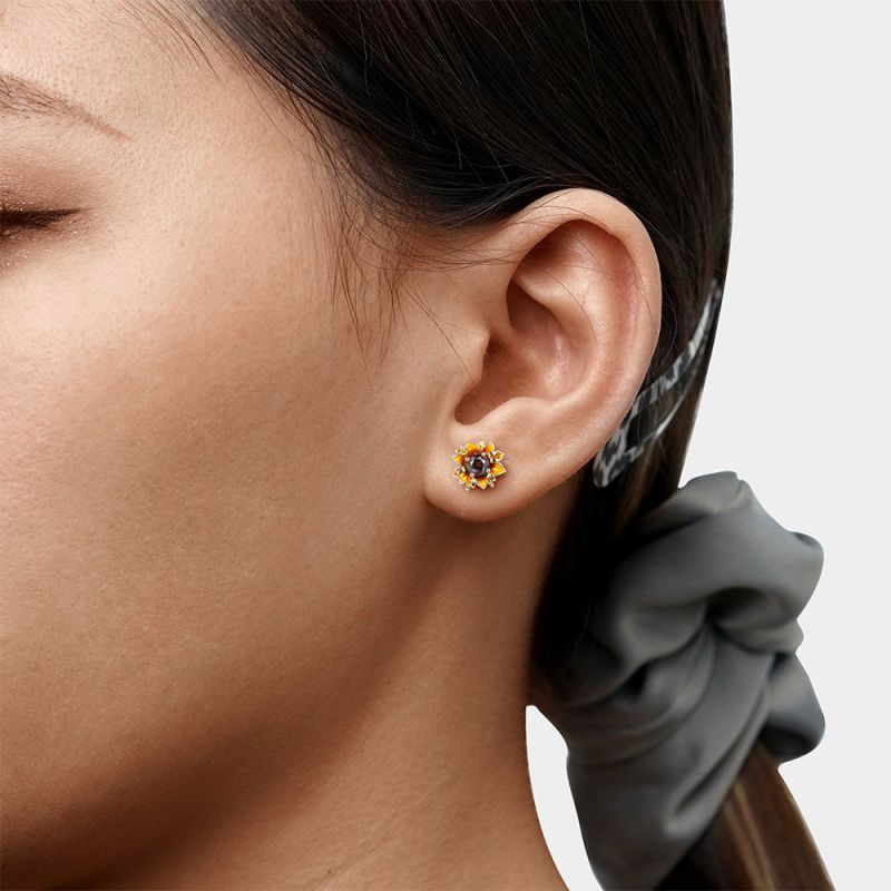 Sunflower Stud Earrings