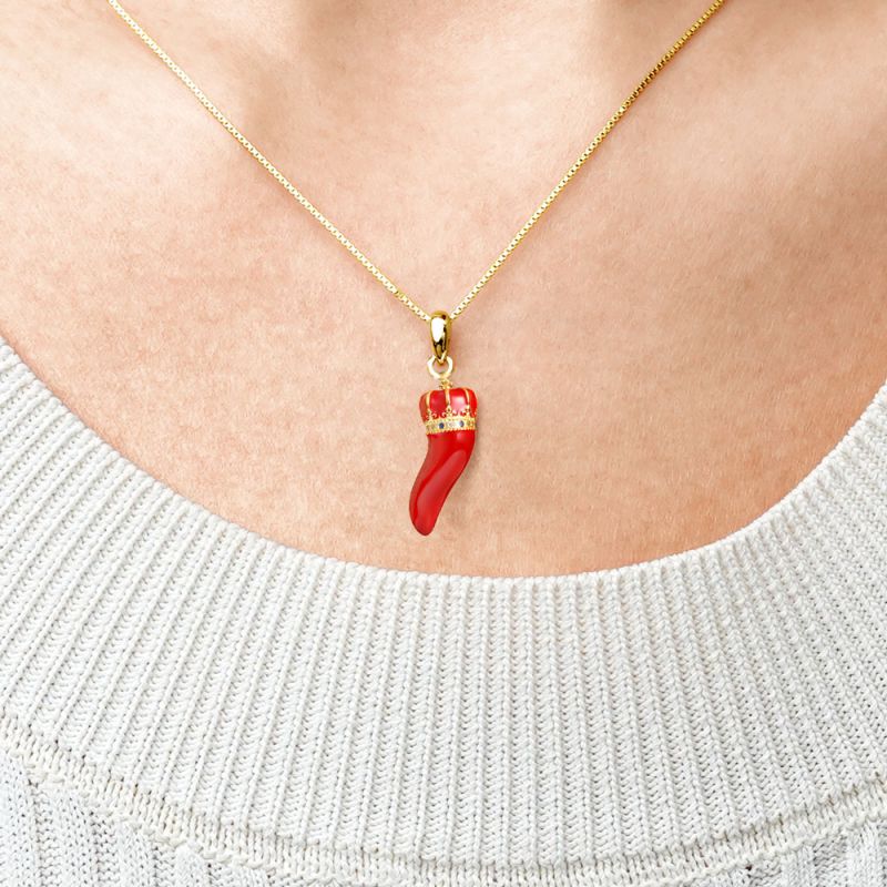 Lucky Horn Necklace