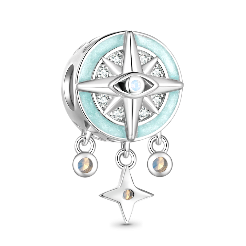 Star Compass Dreamcatcher Charm