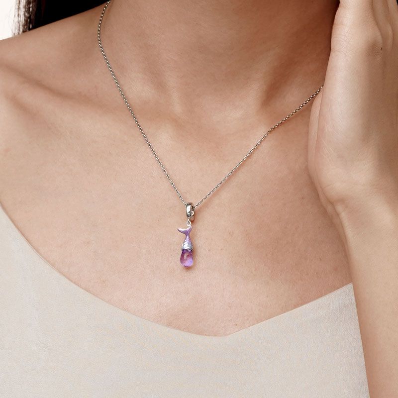 Mermaid Tear Pendant