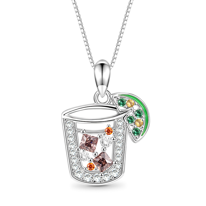 Lemon Drink Necklace