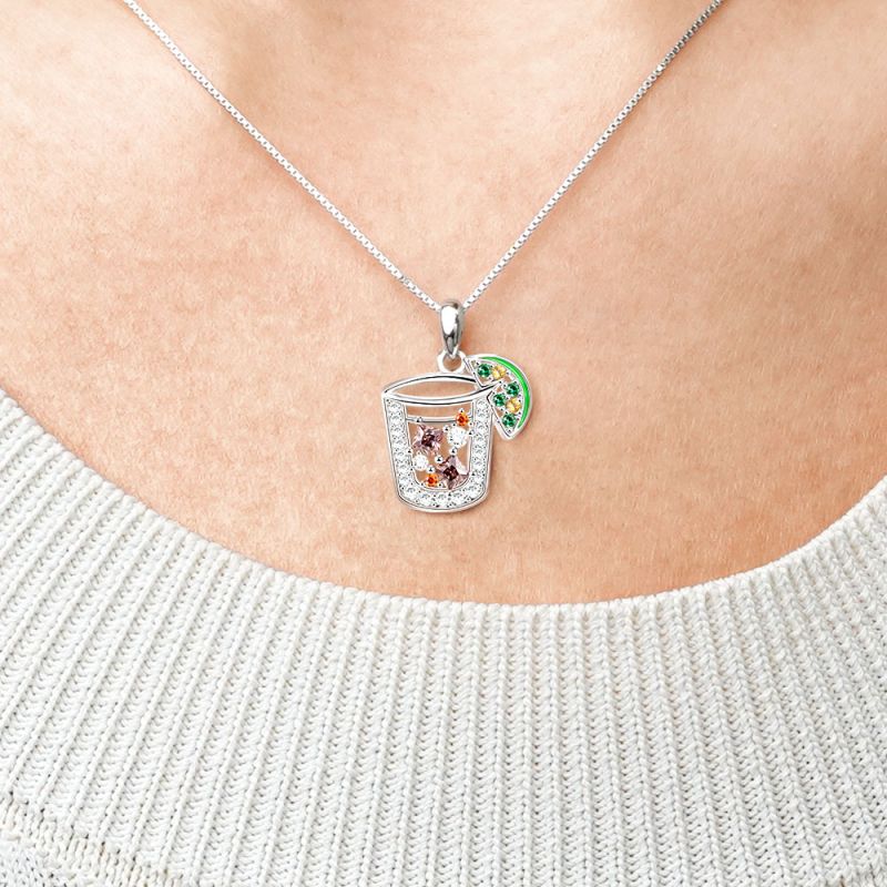 Lemon Drink Necklace