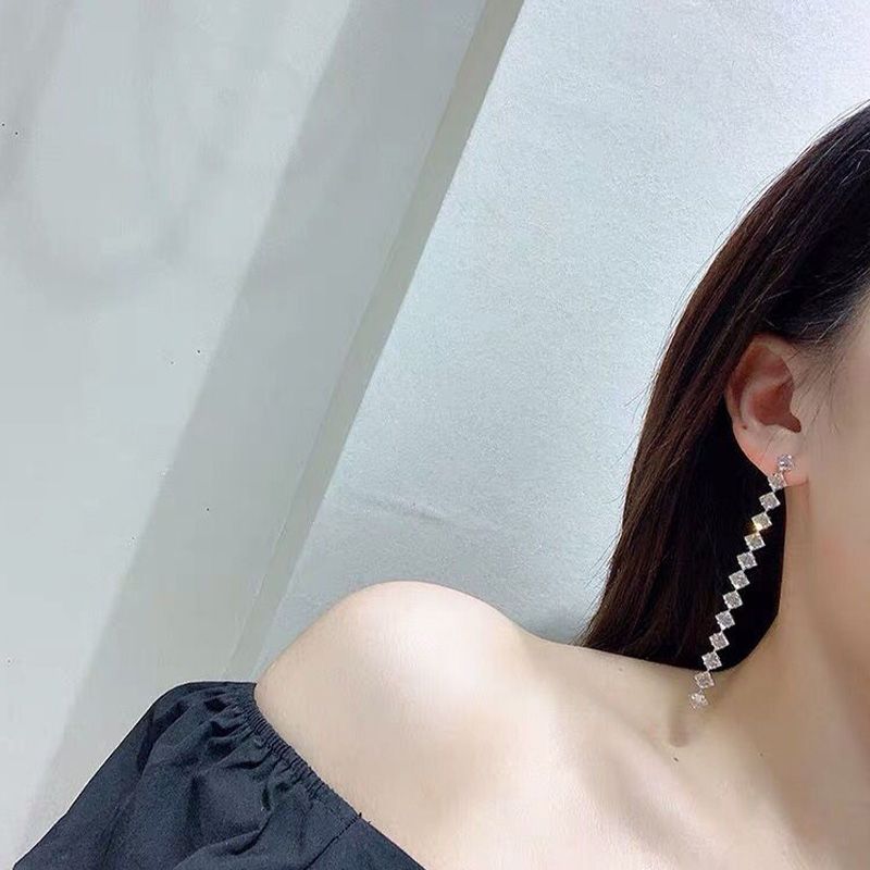 Long Dangle Earrings